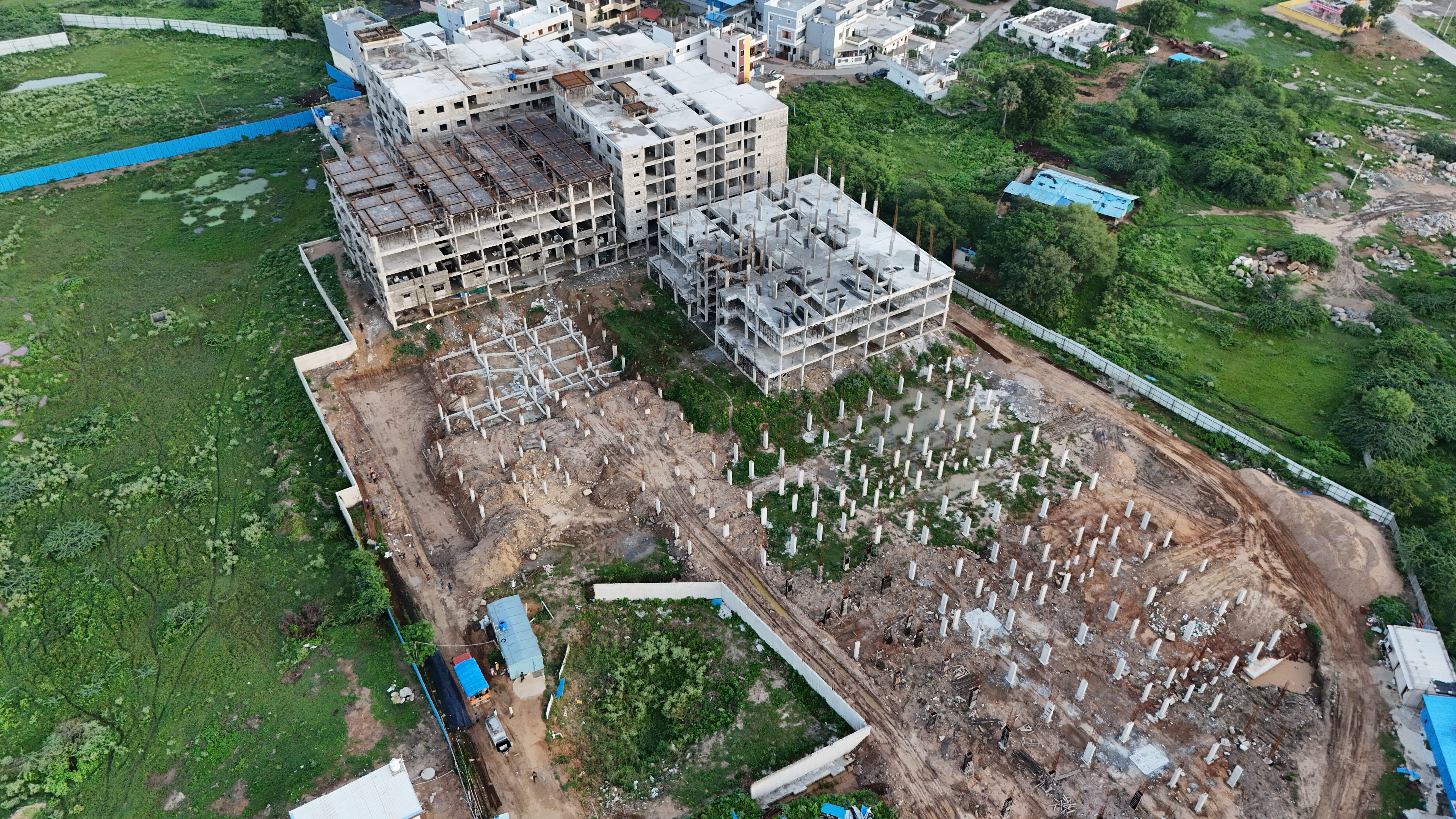 Site Progress · Aerial View