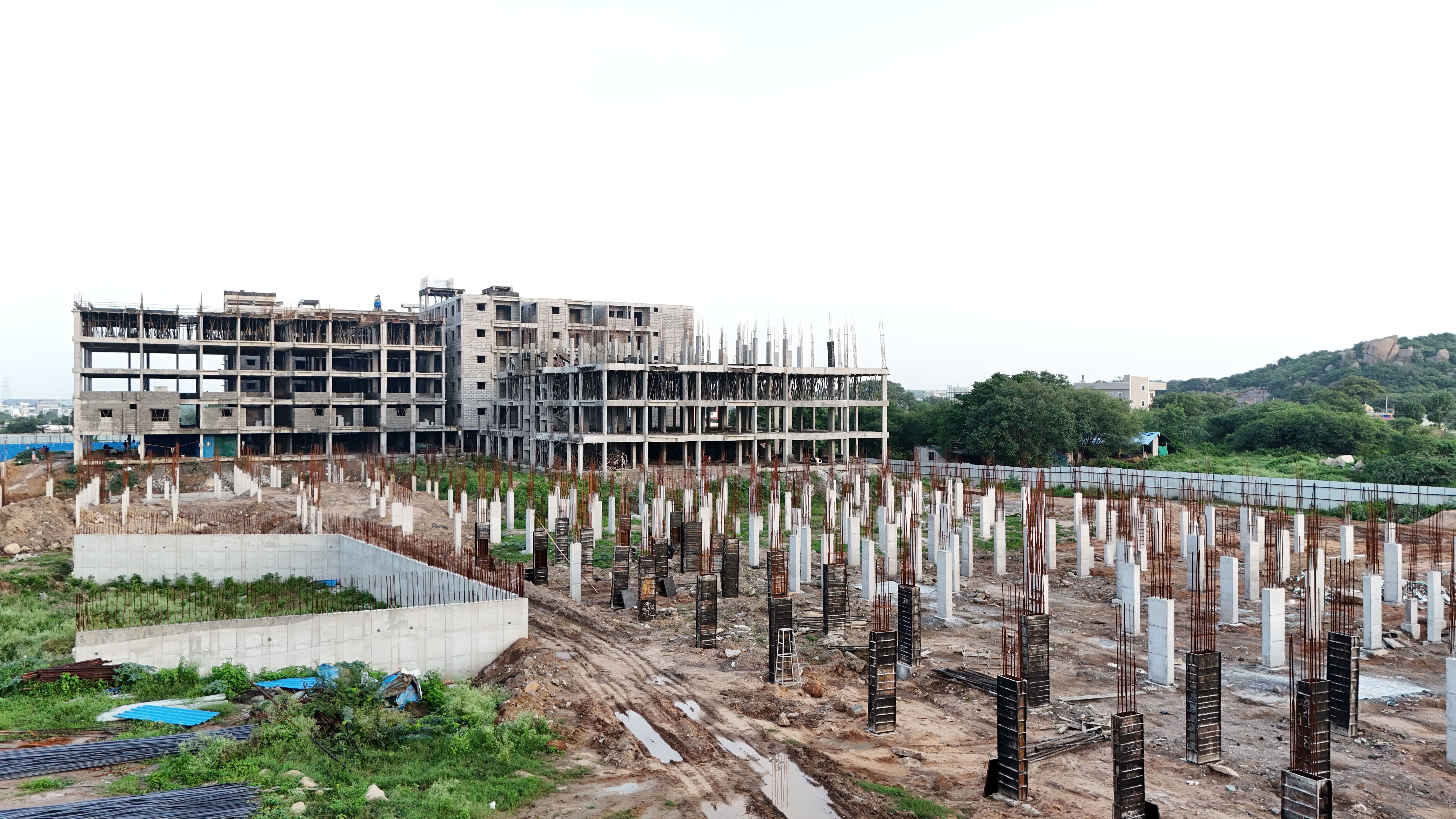 Foundation Work · Upcoming Blocks